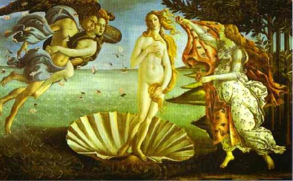 Sandro Botticelli Birth of Venus Norge oil painting art